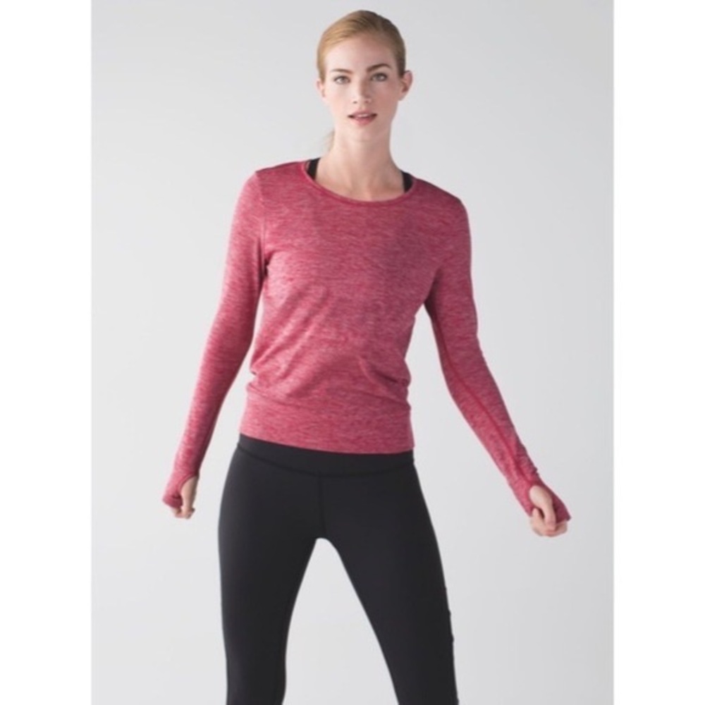 Lululemon Breeze By Long Sleeve
Heathered Cranberry